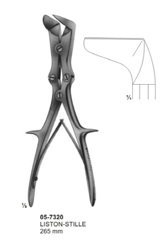 Rib Holding Forceps, Bone Cutting Forceps, Rib Rongeurs